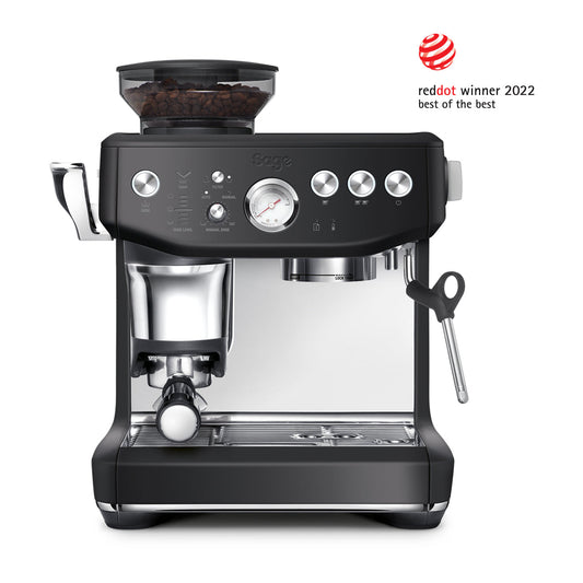 Sage Barista Express Impress Espresso Machine (Black Truffle)